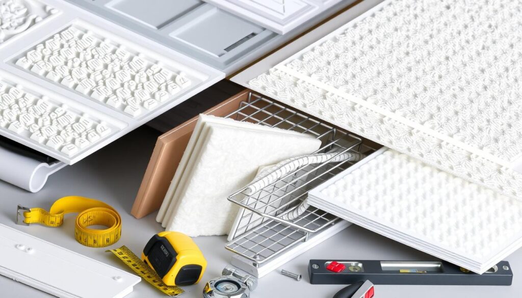 materiały do sufitów podwieszanych